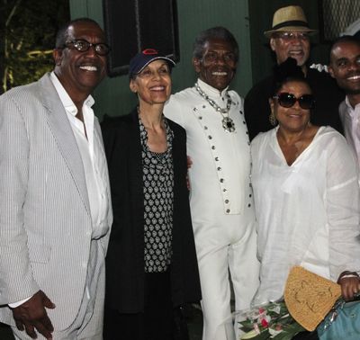 George Faison, Carmen de Lavallade, Andre De Shields, Kathleen Battle and Warrington  Photo