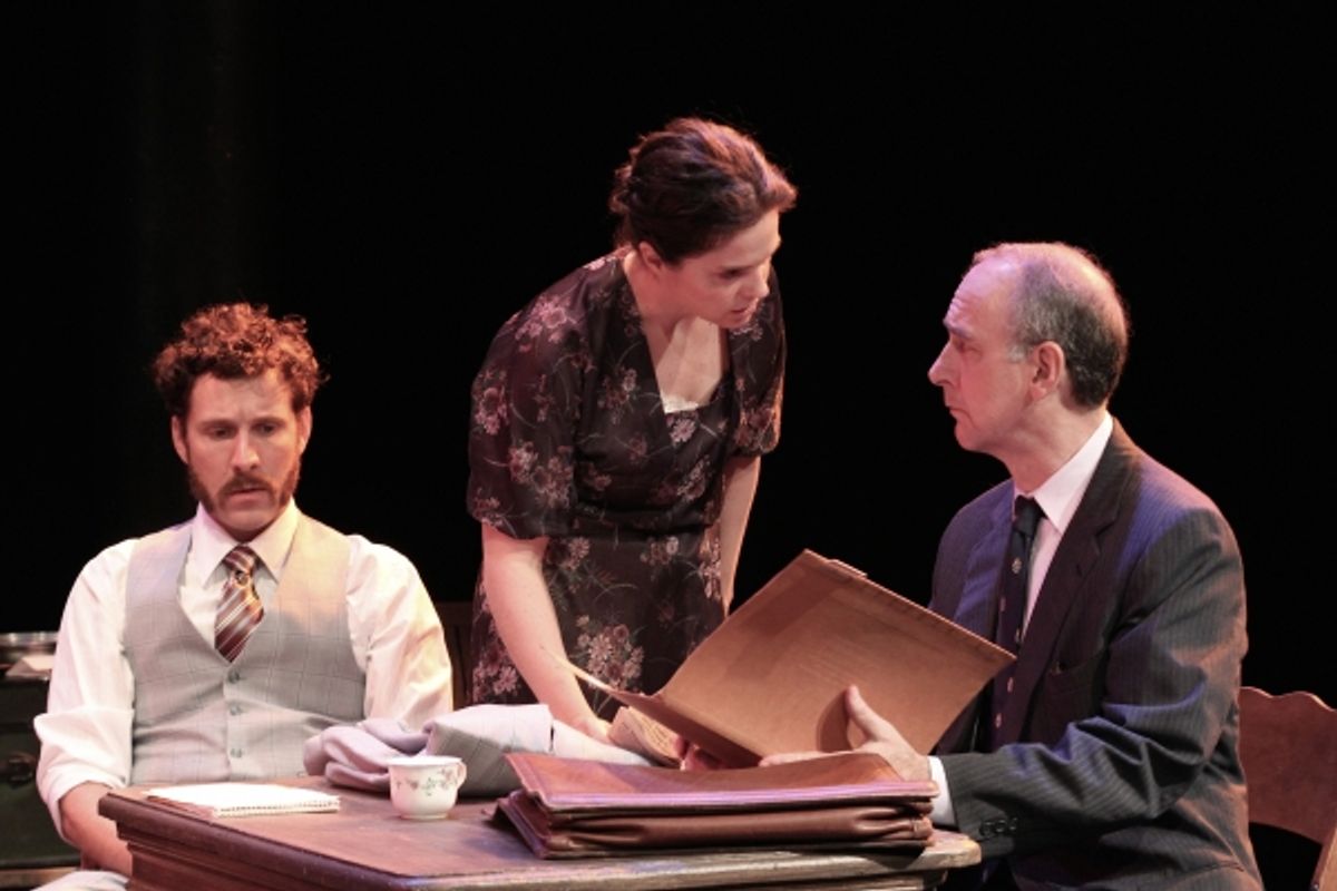 STUART WILLIAMS, SOPHIE SORENSEN and MICHAEL COUNTRYMAN in THE REPORT at 