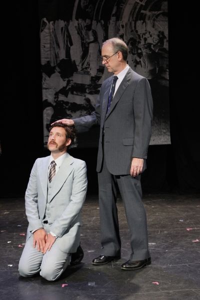 STUART WILLIAMS and MICHAEL COUNTRYMAN in THE REPORT Photo