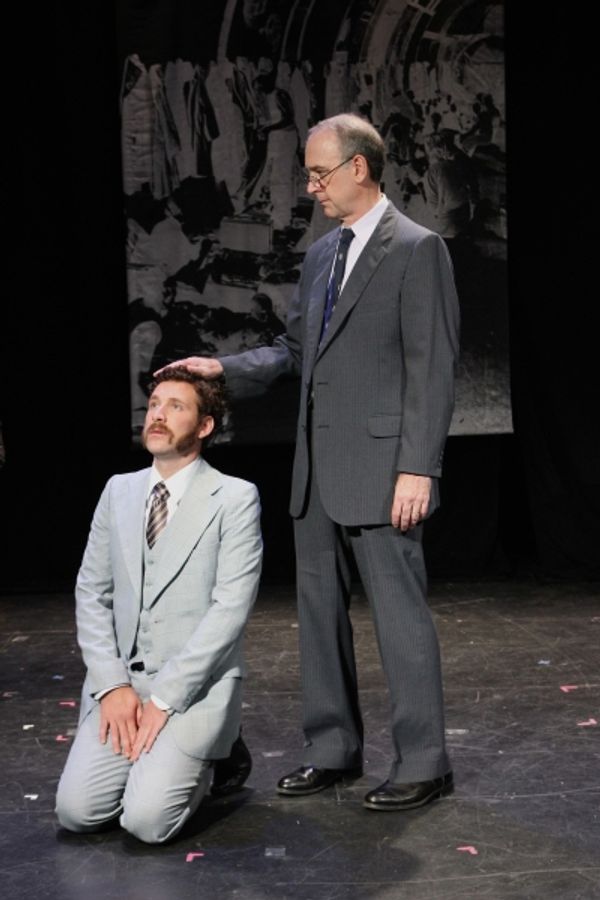 STUART WILLIAMS and MICHAEL COUNTRYMAN in THE REPORT Photo