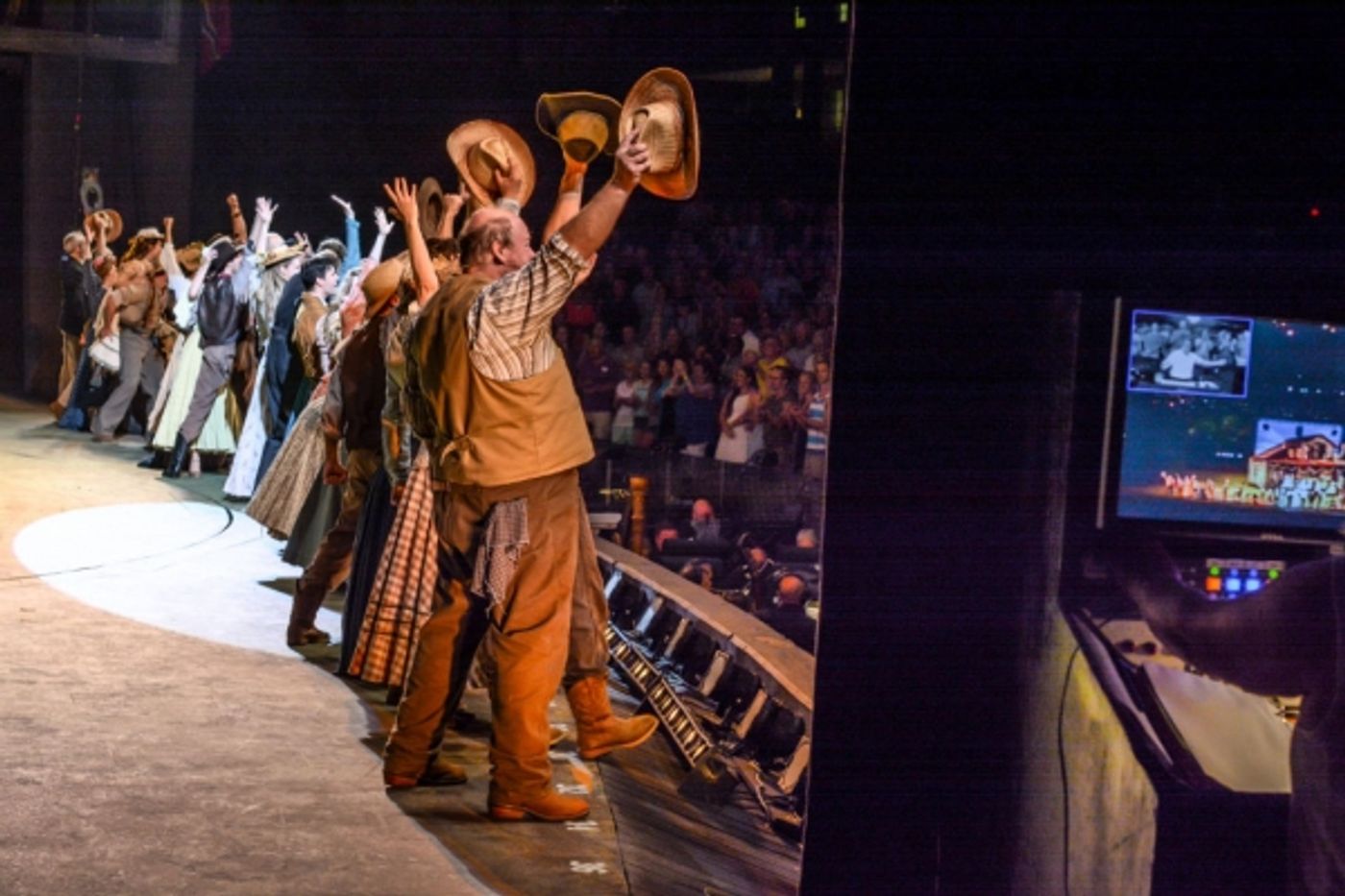 Photo Flash: Backstage With the Cast of The Muny's OKLAHOMA!  Image