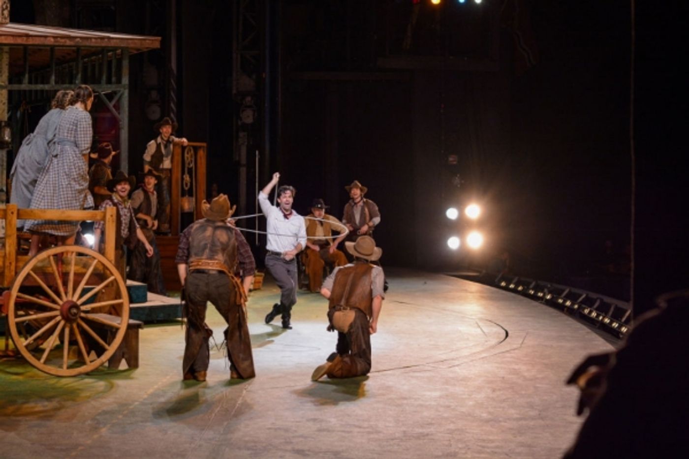 Photo Flash: Backstage With the Cast of The Muny's OKLAHOMA!  Image
