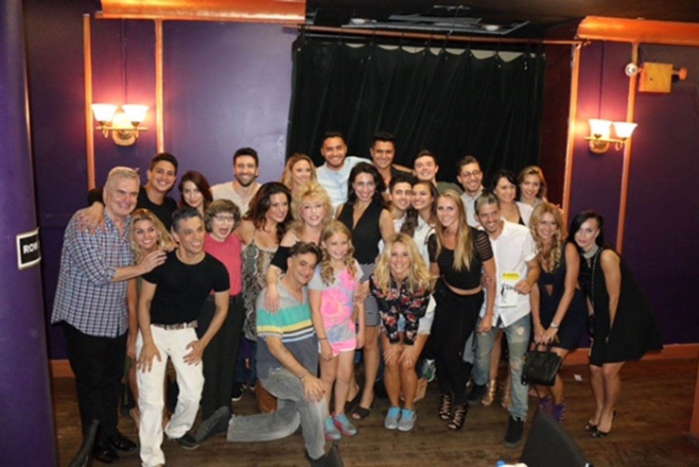 Photo Flash: BALLROOM WITH A TWIST Stars Visit RUTHLESS! Off-Broadway  Image