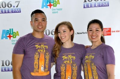 Jose Llana, Betsy Morgan and Ruthie Ann Miles Photo