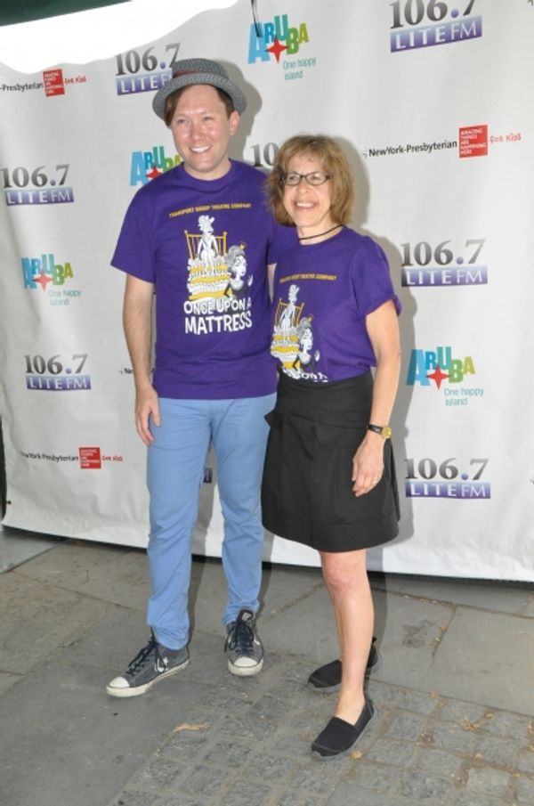Stanley Bahorek and Jackie Hoffman Photo