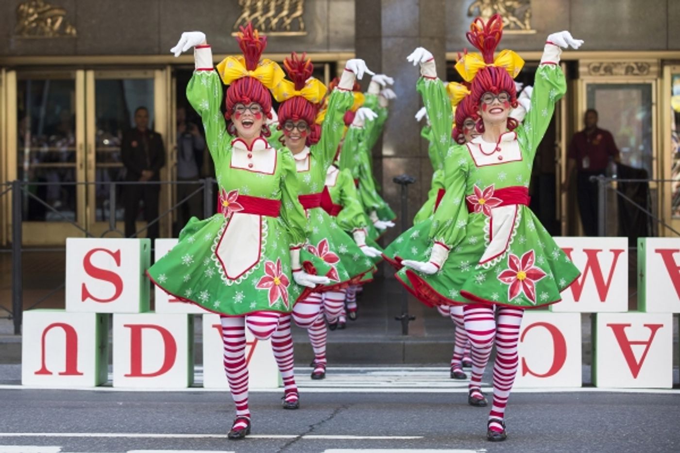 Photo Flash: The Rockettes Kick Off 2015 Radio City Holiday Season with CHRISTMAS IN AUGUST  Image