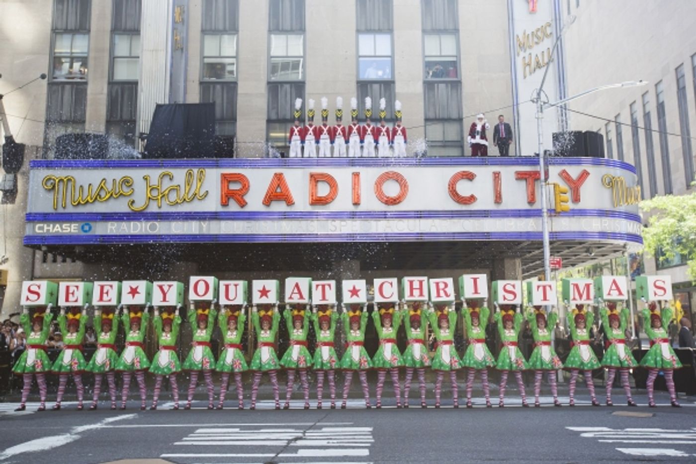 Photo Flash: The Rockettes Kick Off 2015 Radio City Holiday Season with CHRISTMAS IN AUGUST  Image