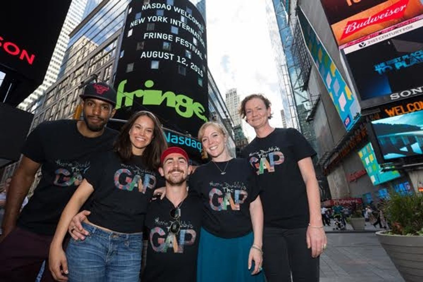 Photo Flash: FringeNYC's 2015 Shows Ring the NASDAQ Closing Bell Photo Flash: FringeNYC's 2015 Shows Ring the NASDAQ Closing Bell Image