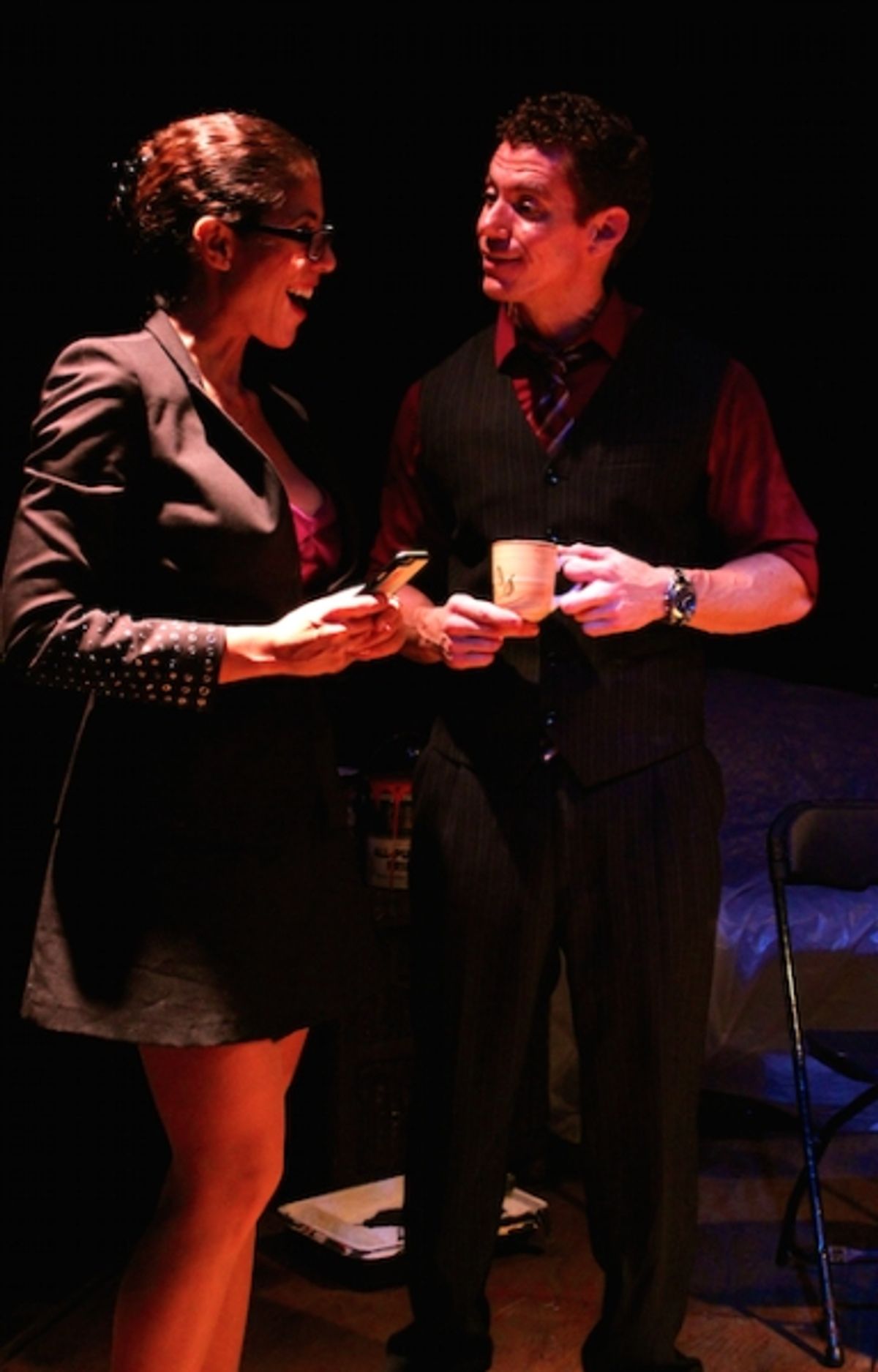 Emmanuelle Bordas and Eric-Dominique Perez at 