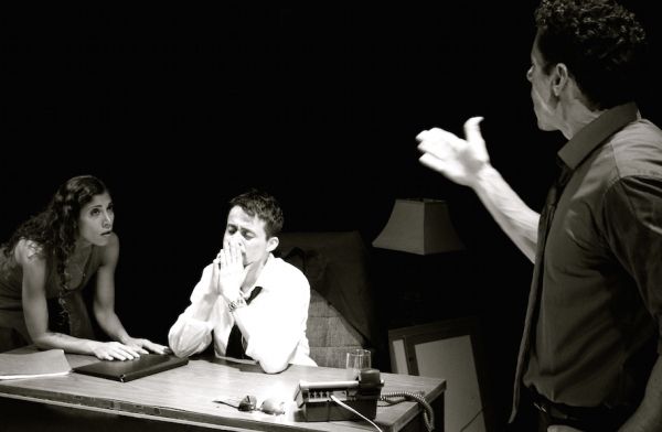 Emmanuelle Bordas, Javier E. Gomez and Eric-Dominique Perez Photo