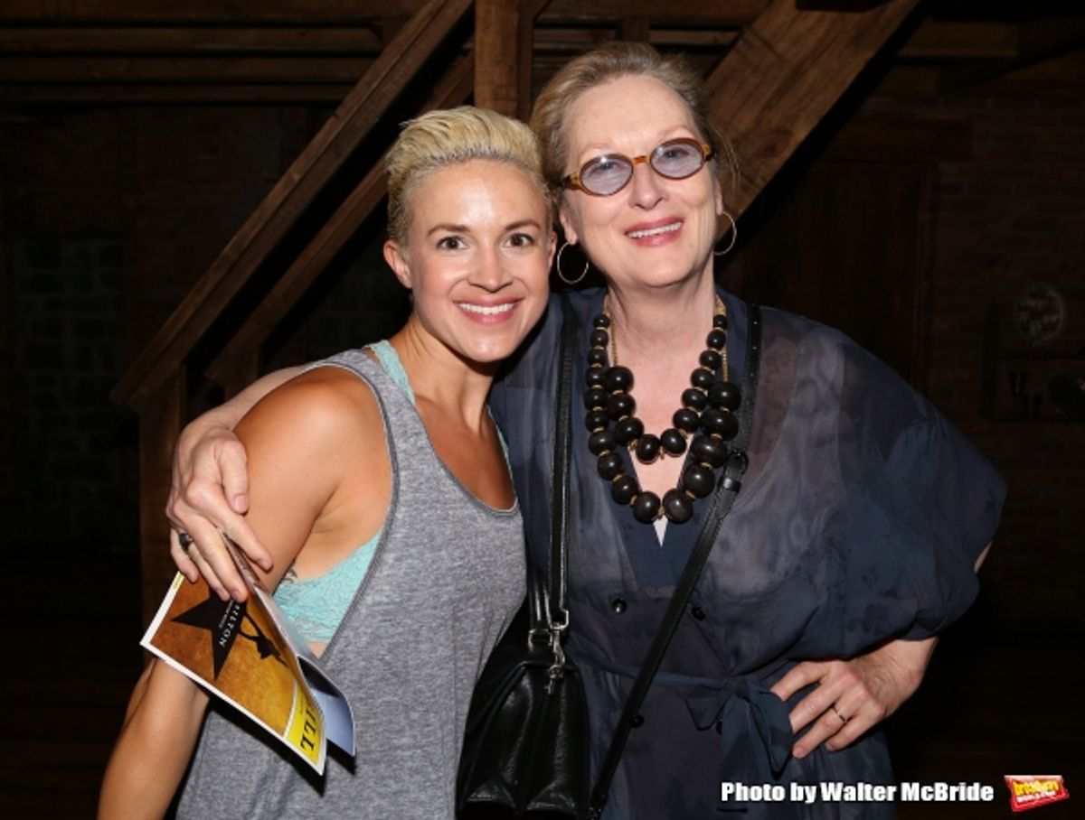 Meryl Streep visits Betsy Struxness at 
