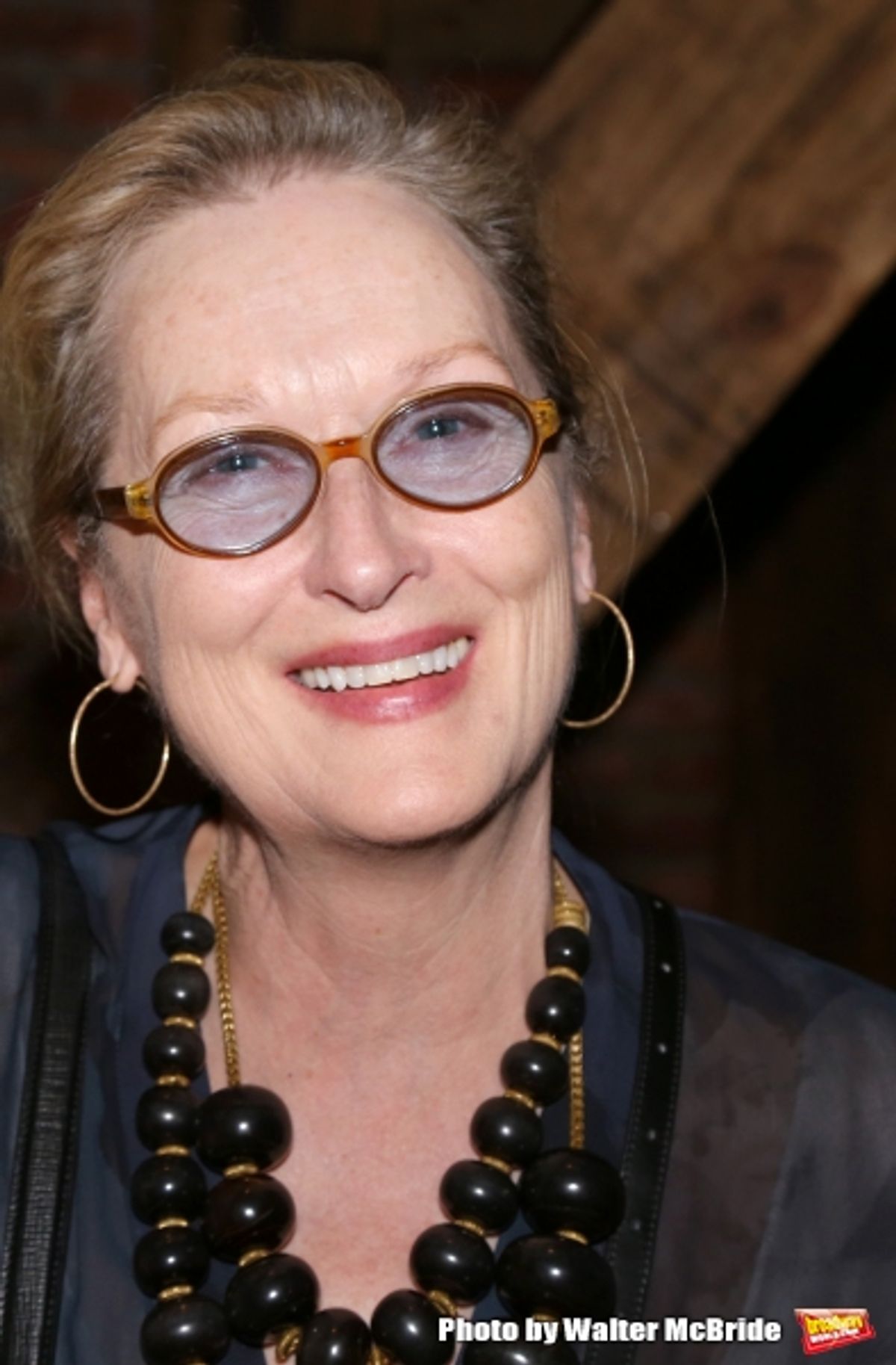 Meryl Streep at Exclusive Meryl Streep Stops By Richard Rodgers to Catch HAMILTON!
