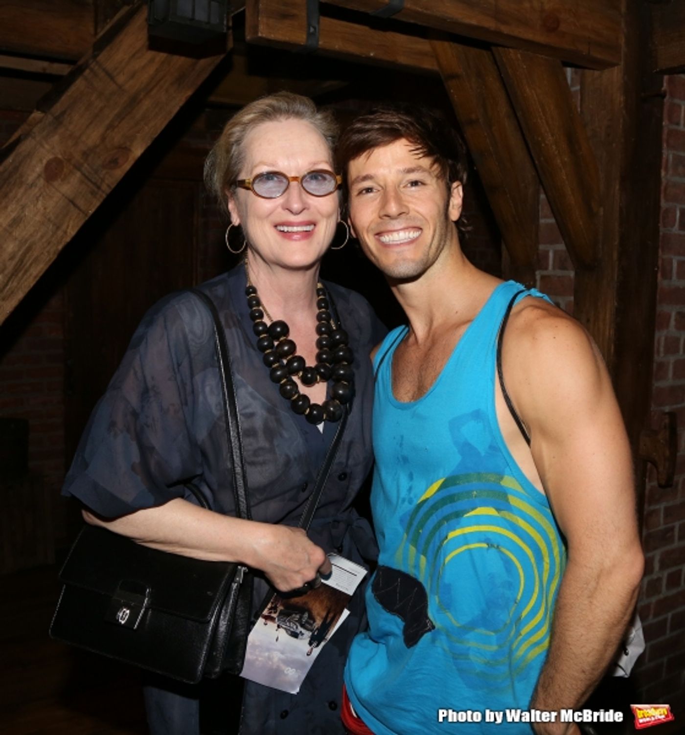 Exclusive Photo Coverage: Meryl Streep Stops By Richard Rodgers to Catch HAMILTON!  Image