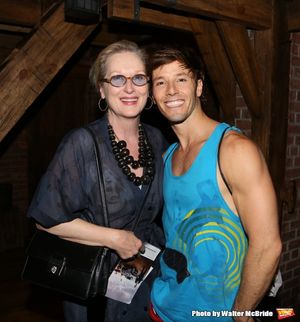 Meryl Streep visits Thayne Jasperson Photo