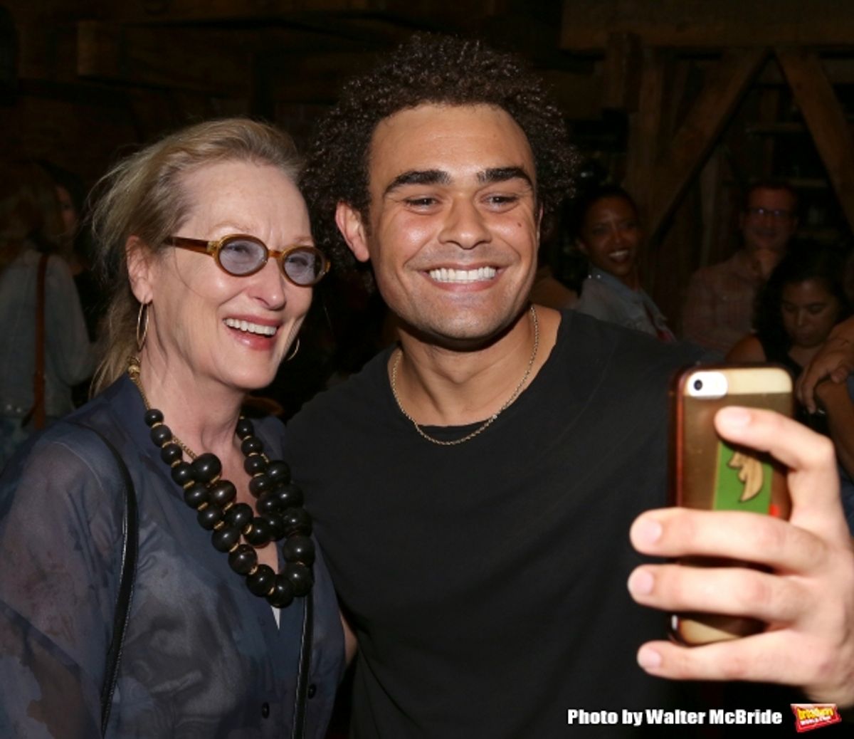 Meryl Streep visits Andrew Chappelle at 