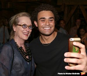 Meryl Streep visits Andrew Chappelle @ BroadwayWorld Meryl Streep visits Andrew Chappelle Photo