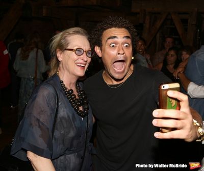 Meryl Streep visits Andrew Chappelle Photo