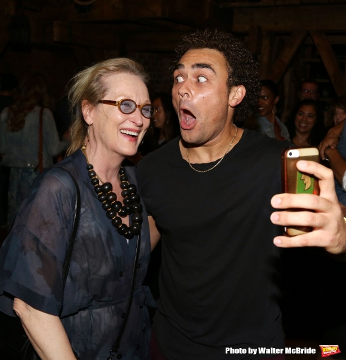Meryl Streep visits Andrew Chappelle at 