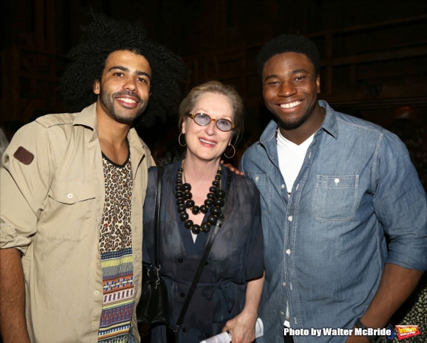Exclusive Photo Coverage: Meryl Streep Stops By Richard Rodgers to Catch HAMILTON!  Image