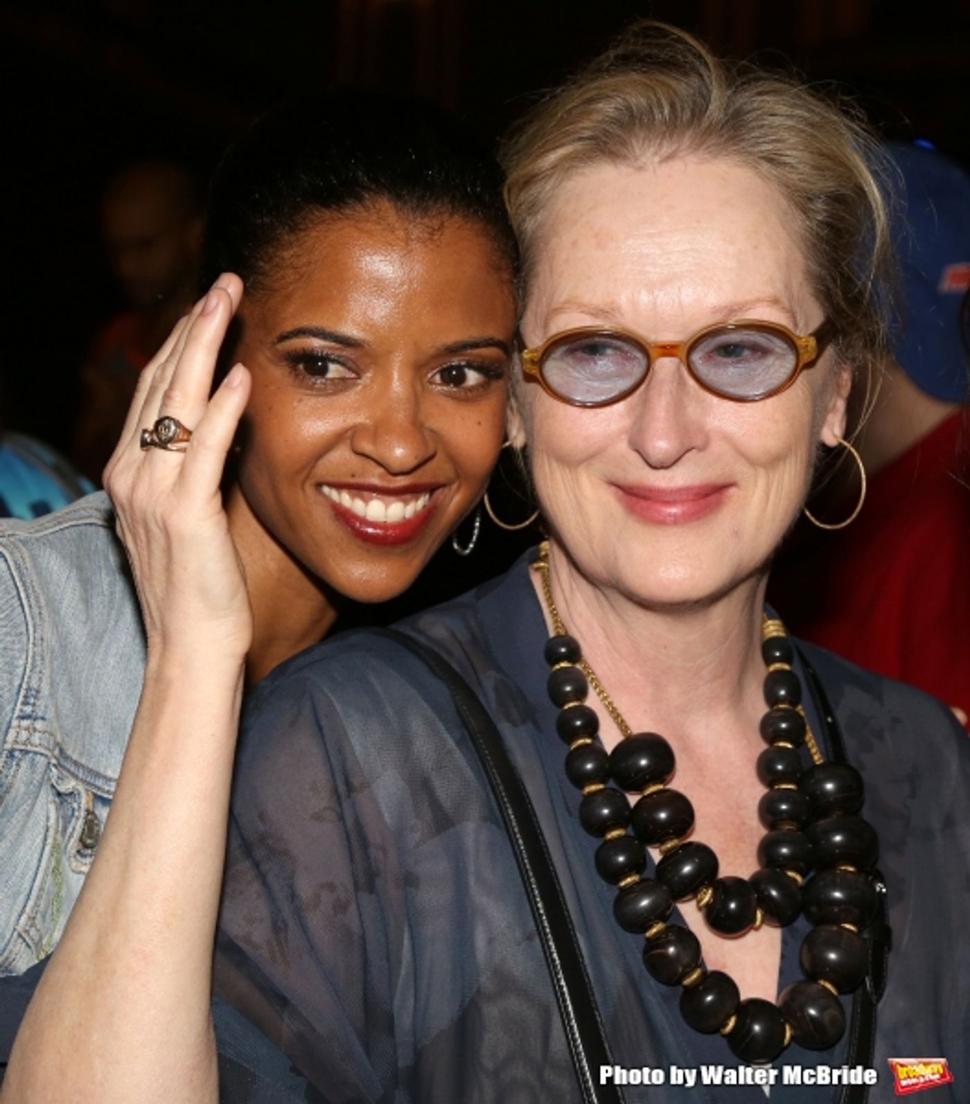 Exclusive Photo Coverage: Meryl Streep Stops By Richard Rodgers to Catch HAMILTON!  Image