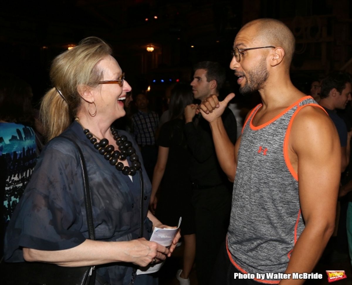 Meryl Streep visits Sydney James Harcourt at 