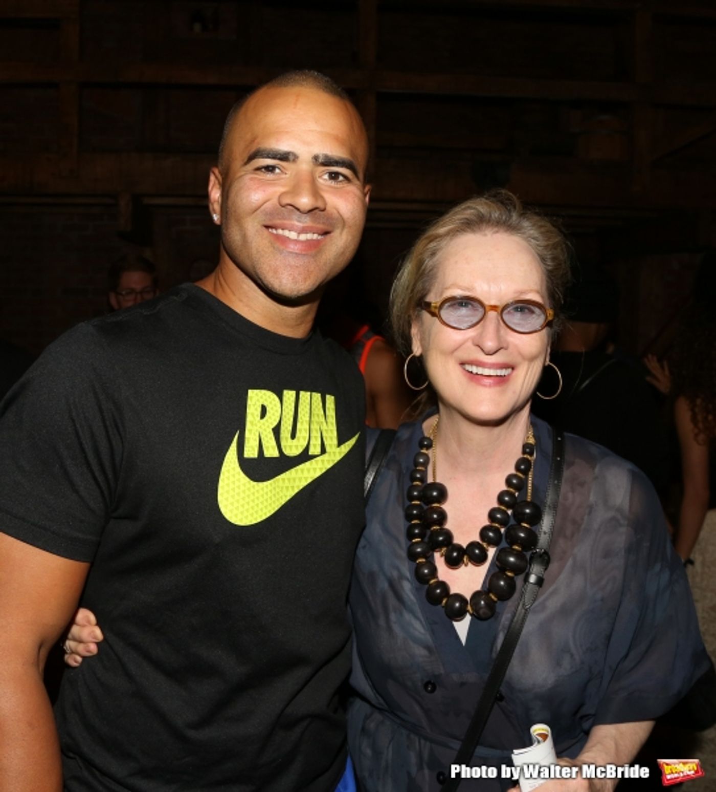 Exclusive Photo Coverage: Meryl Streep Stops By Richard Rodgers to Catch HAMILTON!  Image