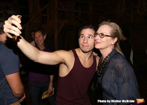 Meryl Streep visits Jon Rua @ BroadwayWorld Meryl Streep visits Jon Rua Photo