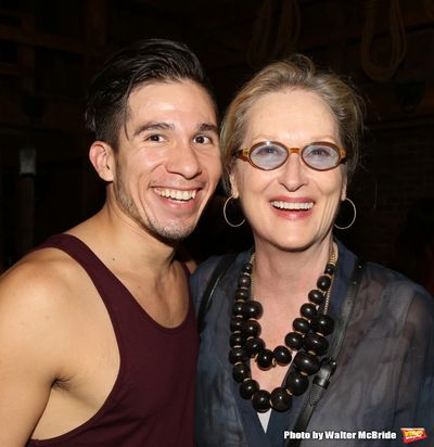 Meryl Streep visits Jon Rua Photo