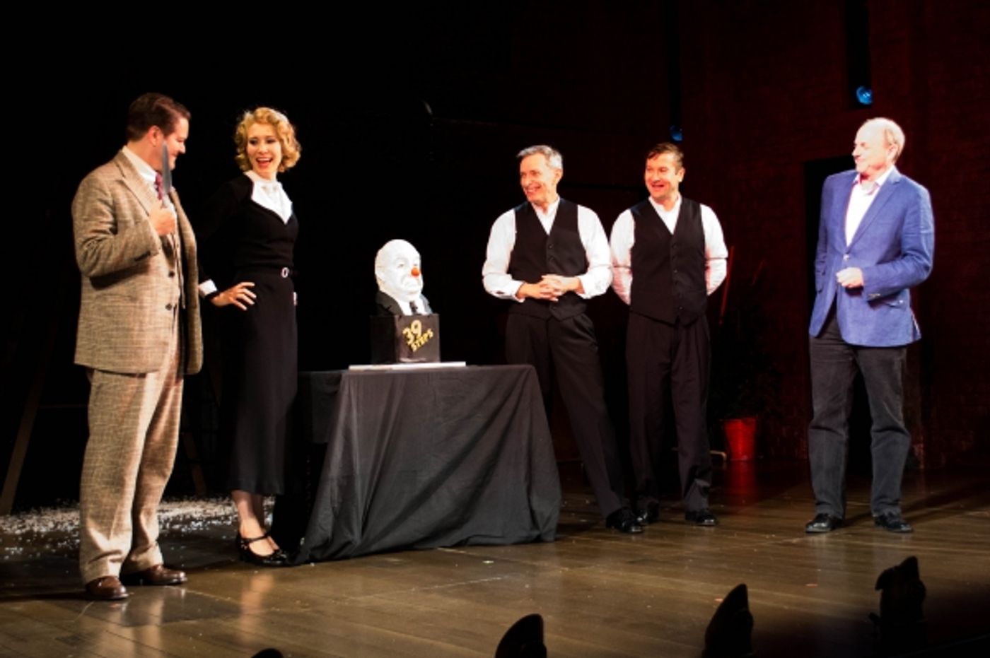 Photo Flash: Off-Broadway's 39 STEPS Celebrates Hitchcock's Birthday  Image
