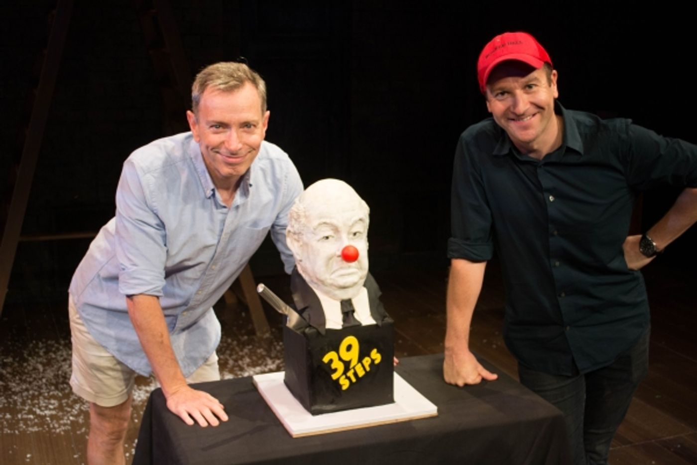 Photo Flash: Off-Broadway's 39 STEPS Celebrates Hitchcock's Birthday  Image