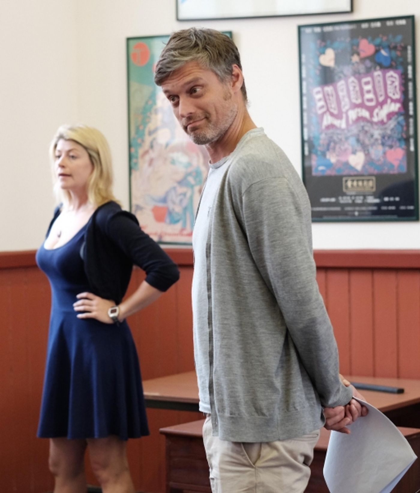 Photo Flash: In Rehearsal for Alan Ayckbourn's HERO'S WELCOME at Stephen Joseph Theatre Photo Flash: In Rehearsal for Alan Ayckbourn's HERO'S WELCOME at Stephen Joseph Theatre Image