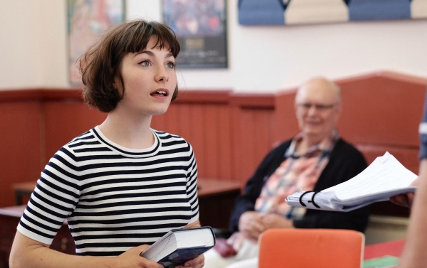 Photo Flash: In Rehearsal for Alan Ayckbourn's HERO'S WELCOME at Stephen Joseph Theatre Photo Flash: In Rehearsal for Alan Ayckbourn's HERO'S WELCOME at Stephen Joseph Theatre Image