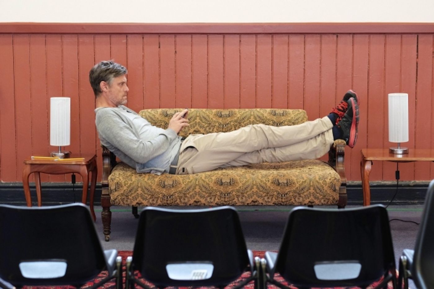 Photo Flash: In Rehearsal for Alan Ayckbourn's HERO'S WELCOME at Stephen Joseph Theatre Photo Flash: In Rehearsal for Alan Ayckbourn's HERO'S WELCOME at Stephen Joseph Theatre Image