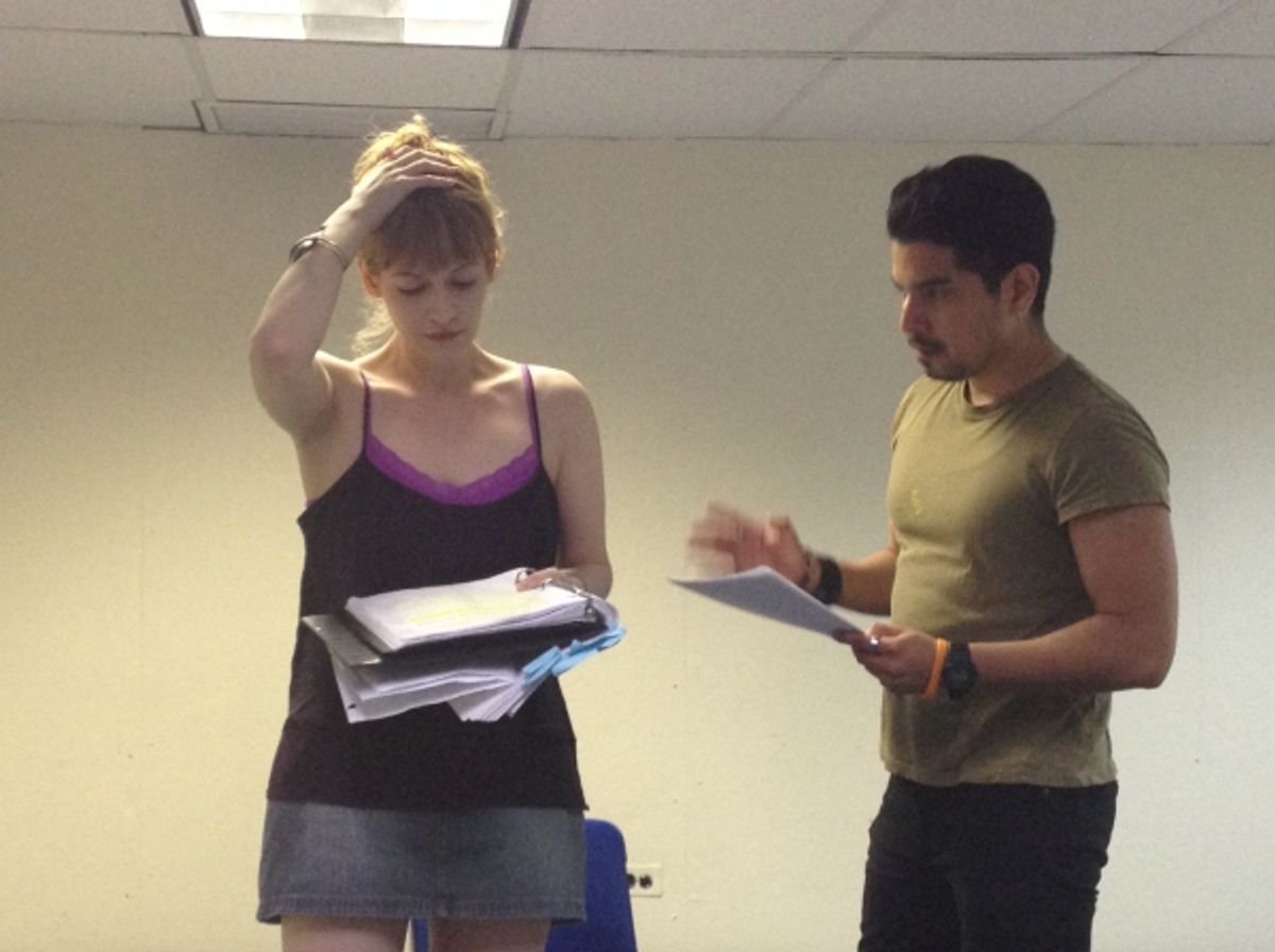 Hannah Beck, Vincent Torres at 