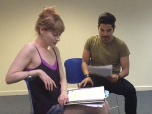 Hannah Beck, Vincent Torres @ BroadwayWorld Hannah Beck, Vincent Torres Photo