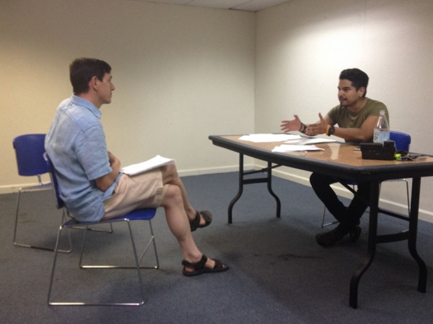 Photo Flash: In Rehearsal for THE GOD GAFFE at FringeNYC  Image
