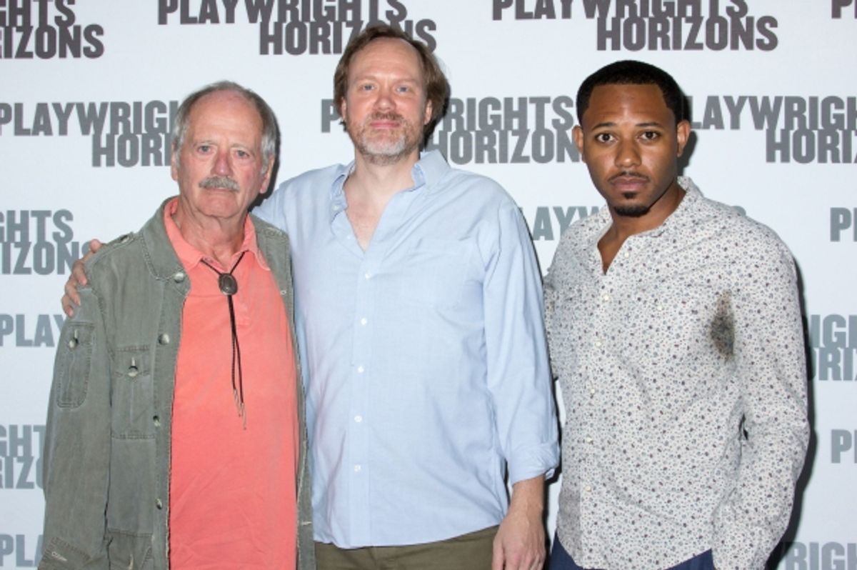 Philip Kerr, Andrew Garman, Larry Powell at 