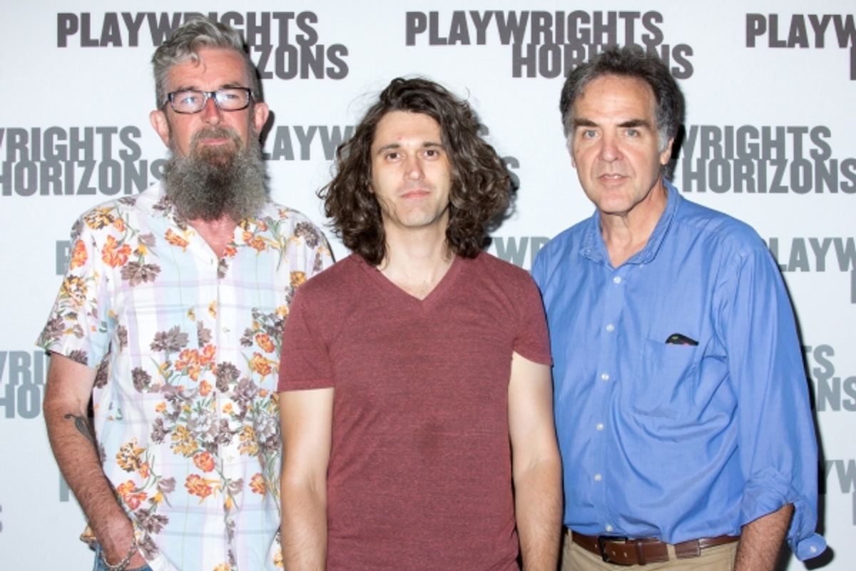 Les Waters, Lucas Hnath, Tim Sanford at 