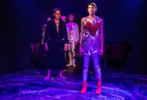 Michael Peters and Steve Love with Luke Michael Grimes, Christopher Tuttle and Jeff M Photo