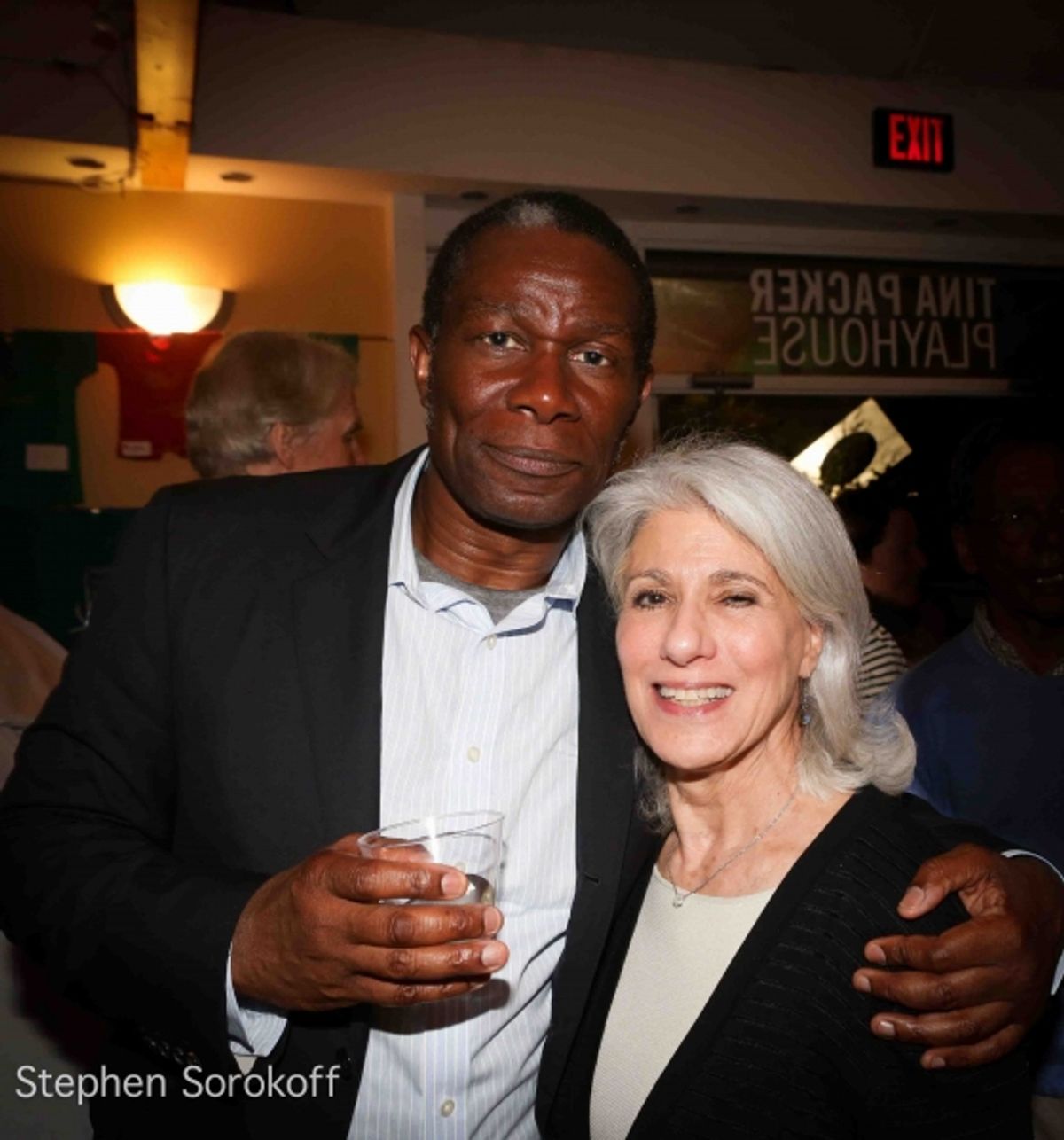 John Douglas Thompson &amp; Jamie deRoy at 