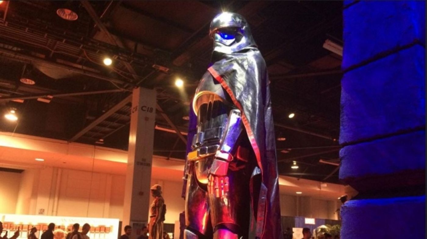 Photo Flash: Disney Reveals Costume of New STAR WARS Character, 'Captain Phasma' Photo Flash: Disney Reveals Costume of New STAR WARS Character, 'Captain Phasma' Image