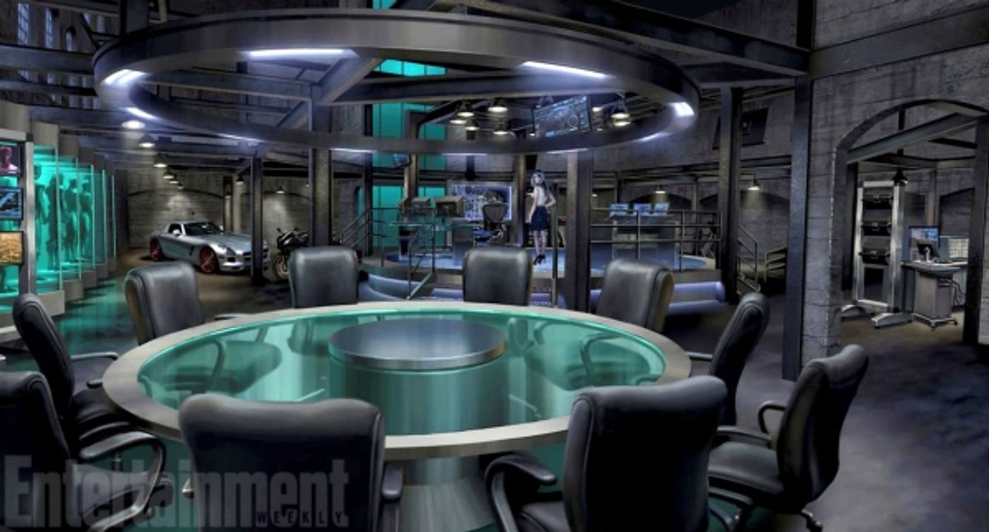 Photo Flash: First Look- ARROW Gets a New Lair  Image