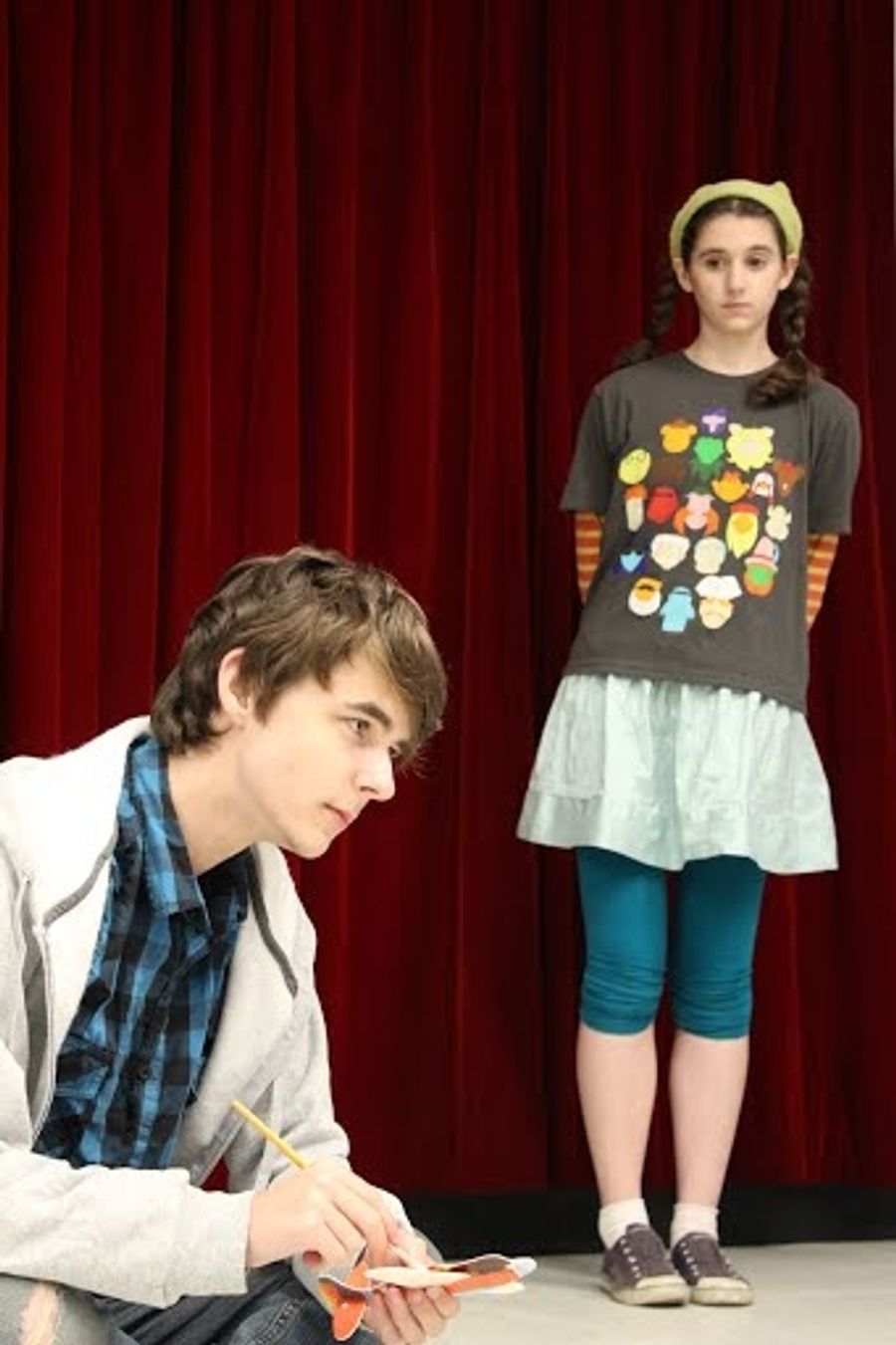 Photo Flash: PAINTING HIS WINGS Plays The Kraine Theatre at NY International Fringe Festival Image