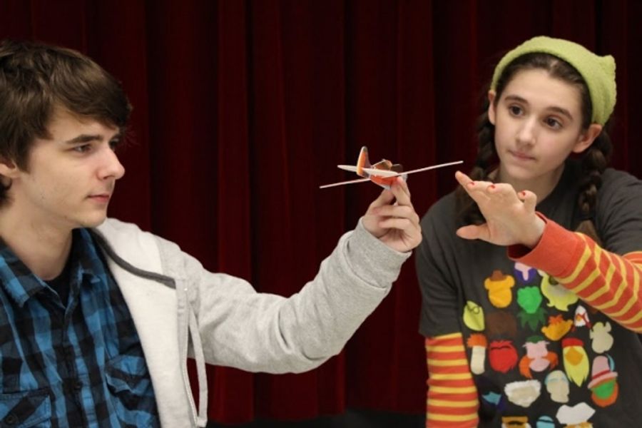 Photo Flash: PAINTING HIS WINGS Plays The Kraine Theatre at NY International Fringe Festival Image
