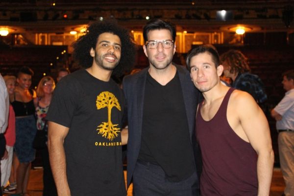 Daveed Diggs, Zachary Quinto and Jon Rua Photo