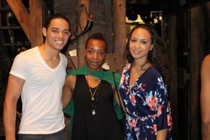 Anthony Ramos, Marianne Jean-Baptiste and Jasmine Cephas Jones Photo