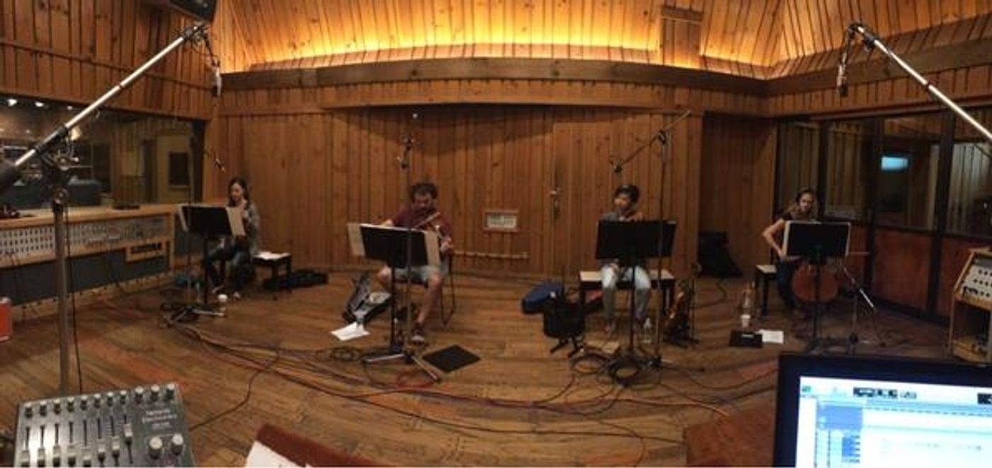 Photo Flash: HAMILTON Men Hit the Recording Studio  Image