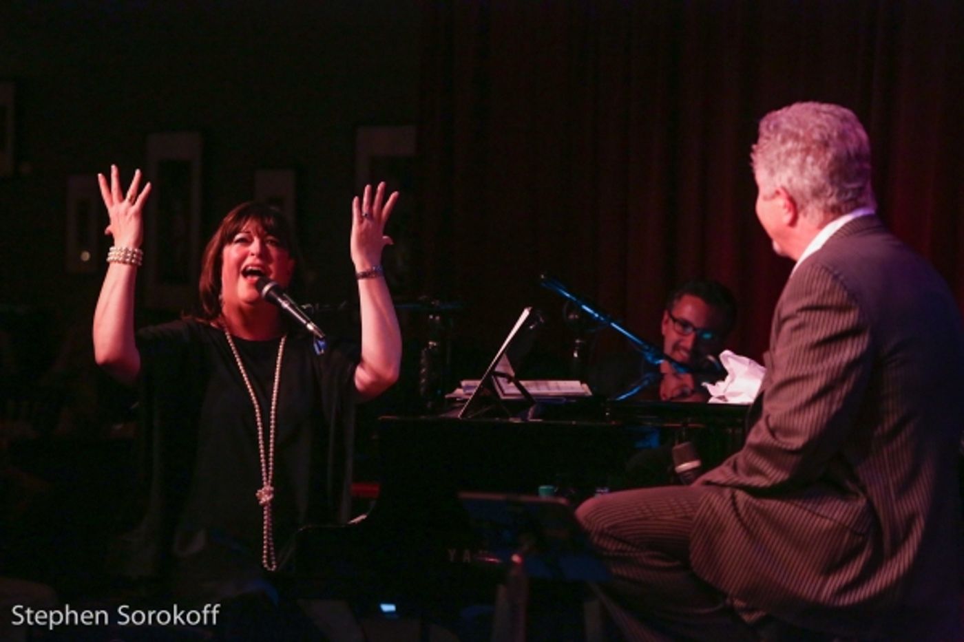 Photo Coverage: Ann Hampton Callaway's Live Radio Taping Features Steve Tyrell in the Inaugural Show  Image