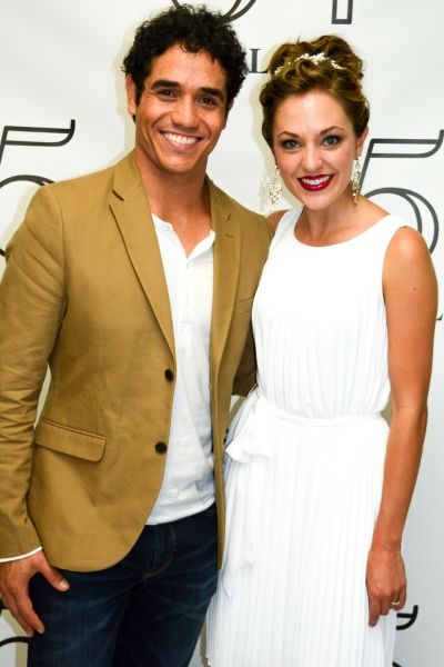 Adam Jacobs, Laura Osnes Photo