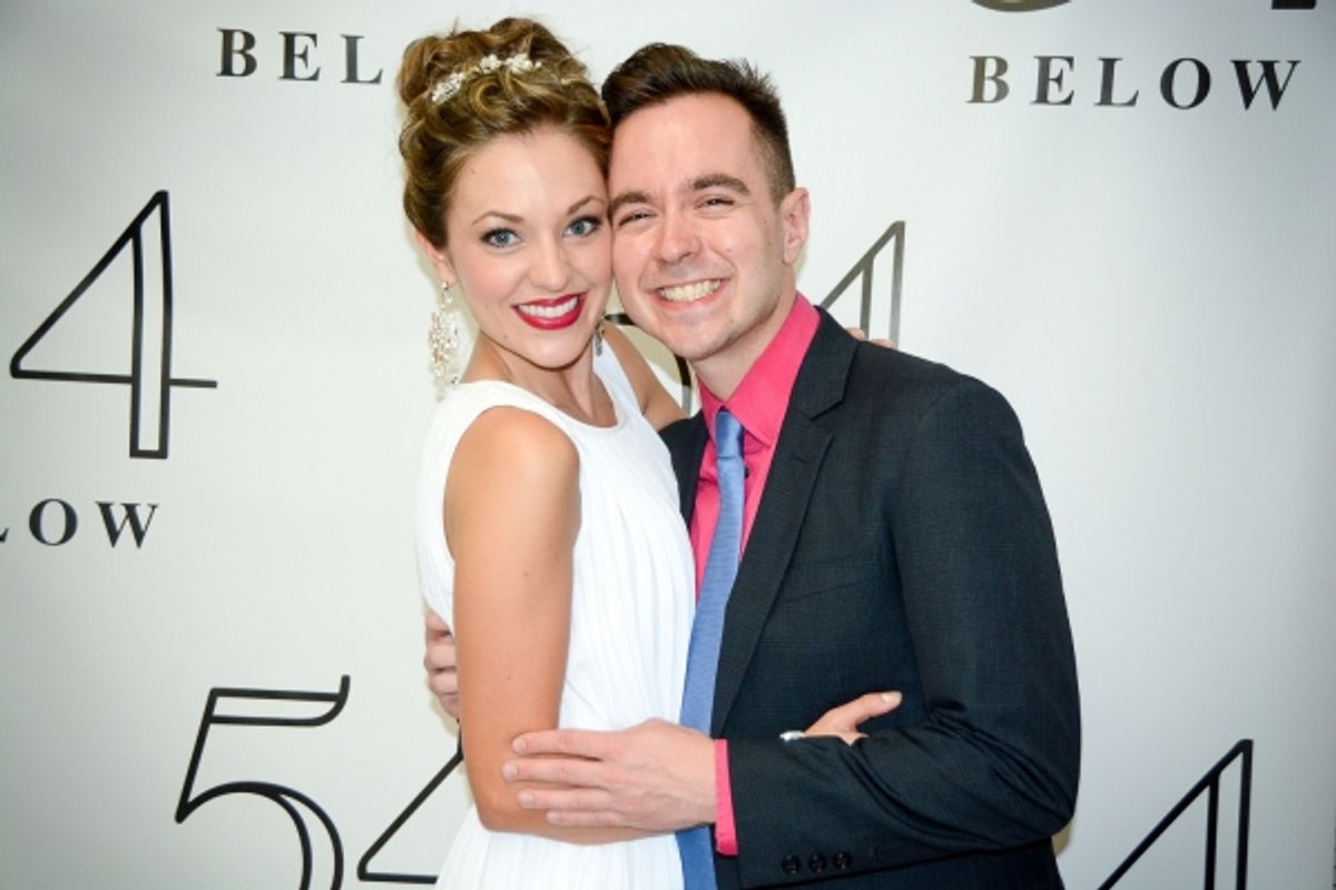 Laura Osnes and Benjamin Rauhala at 